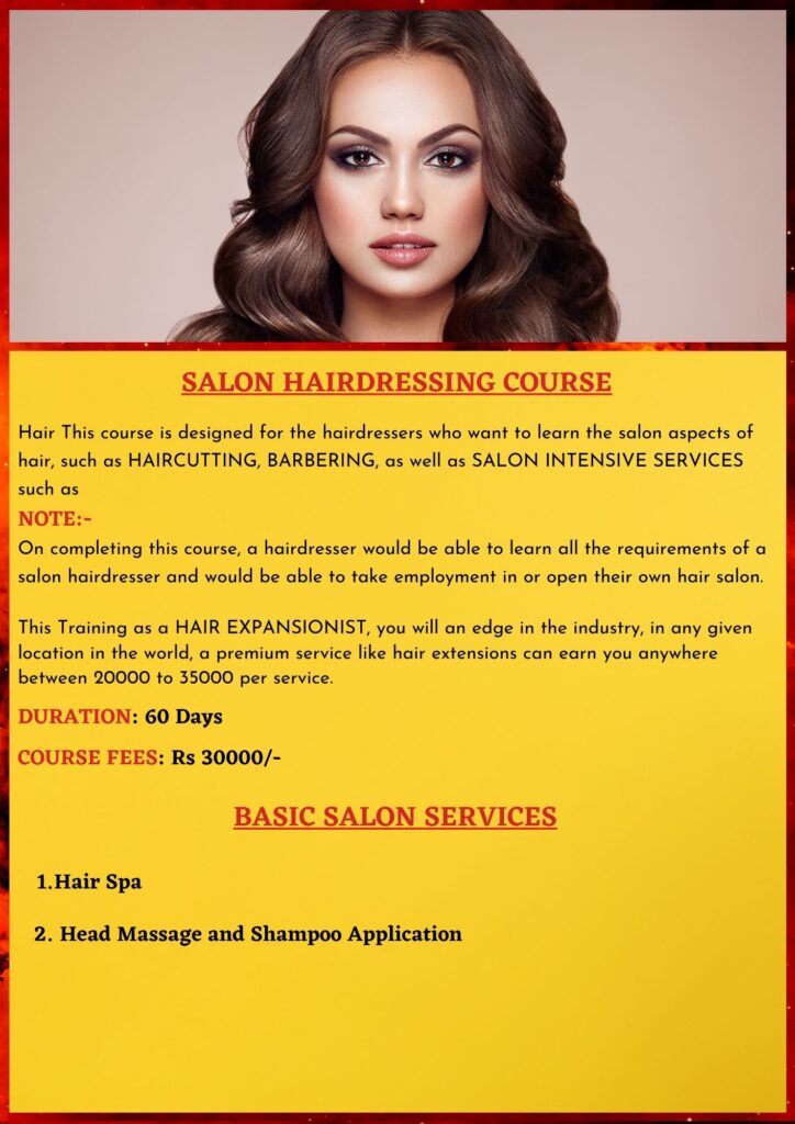 Hair Stylist Courses | Hair Styling & Nail Extensions Kanpur - Vandna's  Beauty Salon